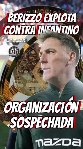 El técnico del #clubleon explota contra el presidente de la #fifa 
#berizzo #infantino #futbol #ligamx #mundialdeclubes